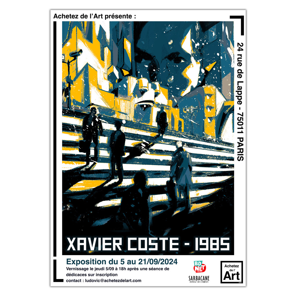 Exposition 1985 de Xavier Coste