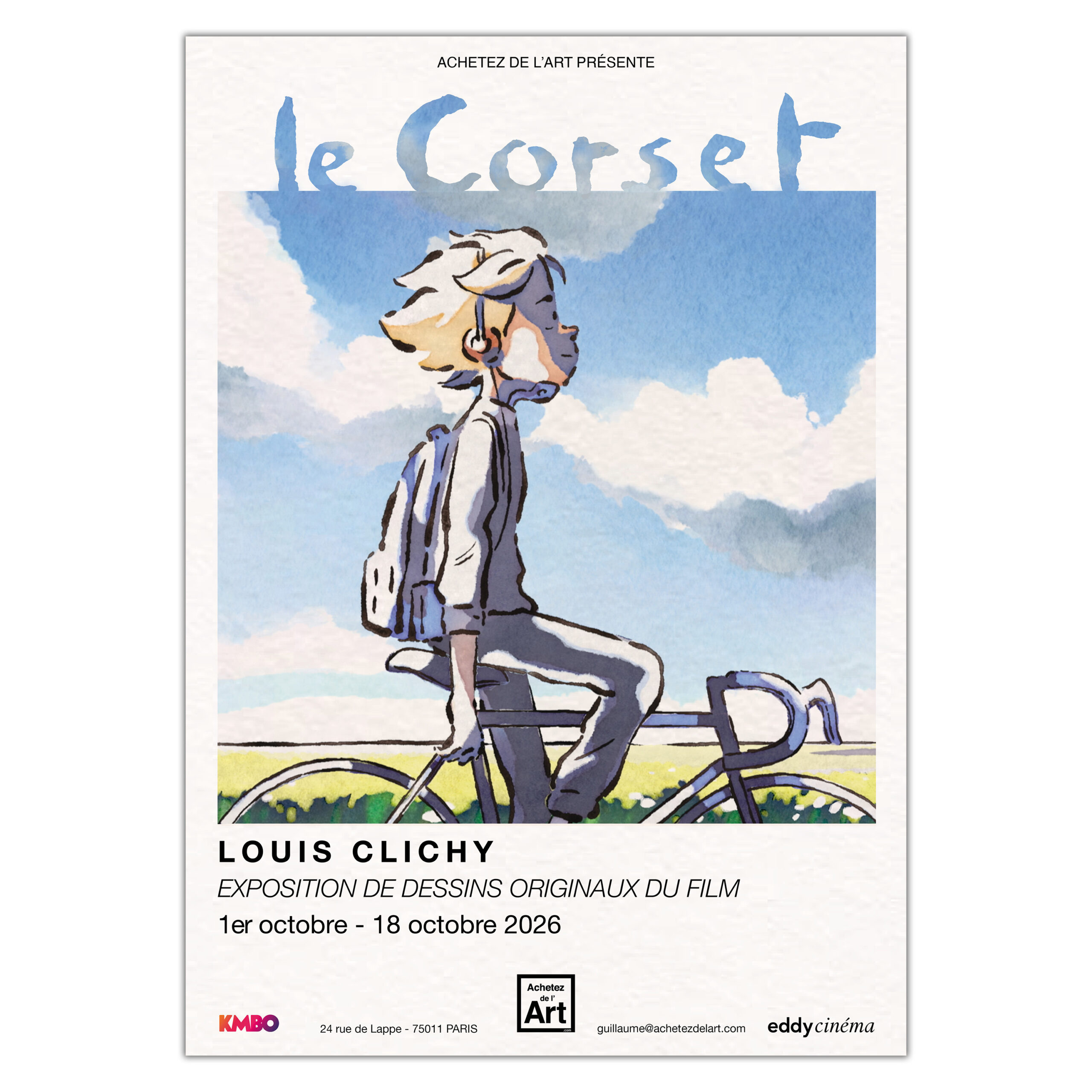 Le Corset de Louis Clichy - Affiche de l'exposition