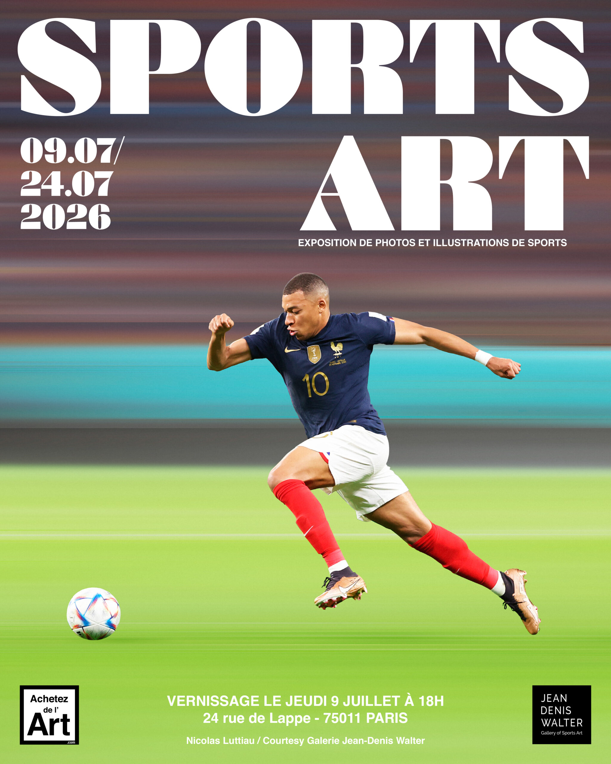 Affiche de l'Exposition Sports Art - Photos & illustrations