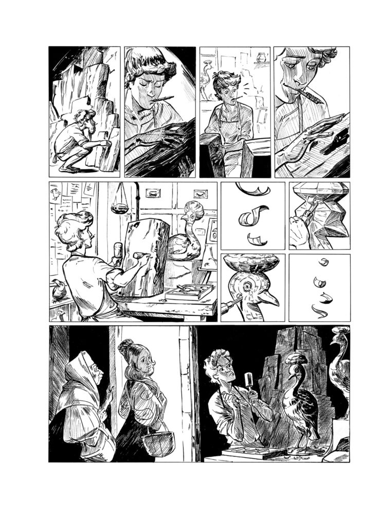 Le Boiseleur - Planche originale page 49