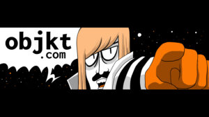L'intégrale de Captain Death d'Alexis Bacci en NFT sur objkt.com