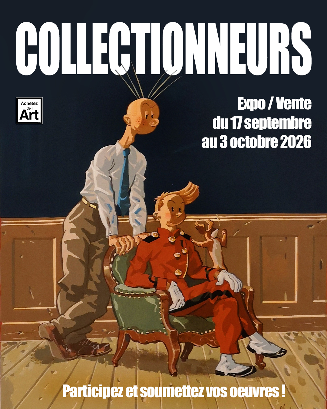 Exposition Collectionneurs BD - Affiche