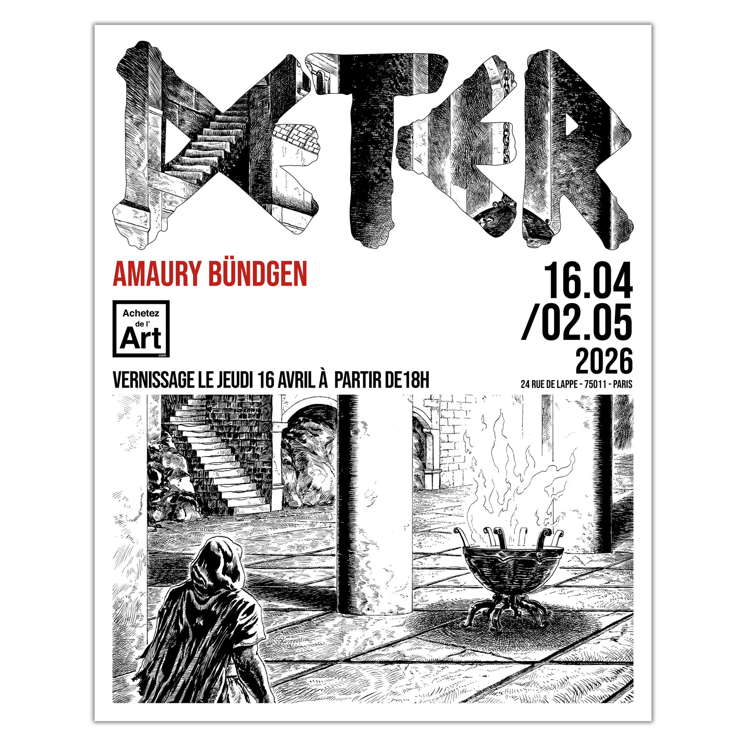 Exposition Dark Fantasy : Déter d'Amaury Bündgen