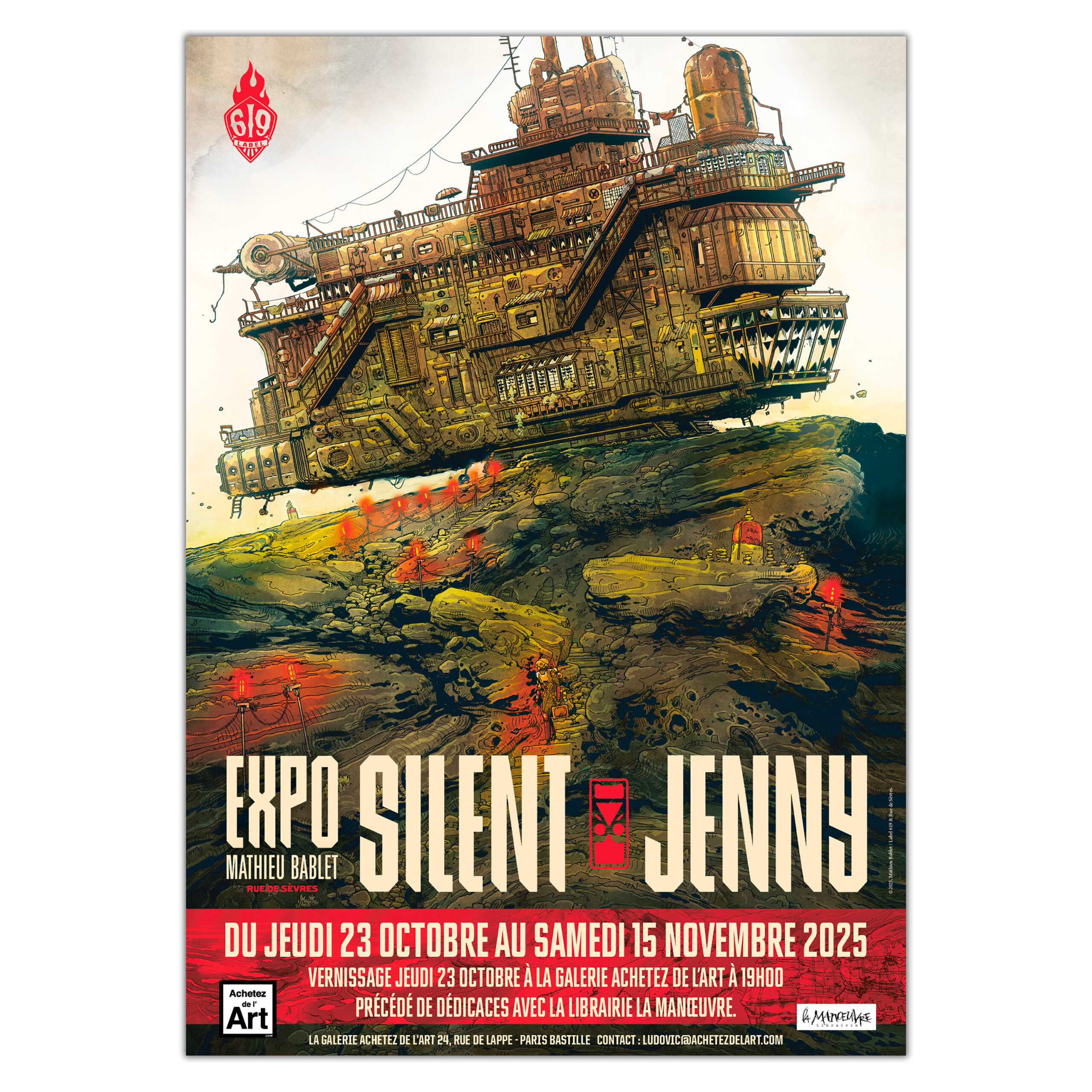 Exposition Silent Jenny - Mathieu Bablet