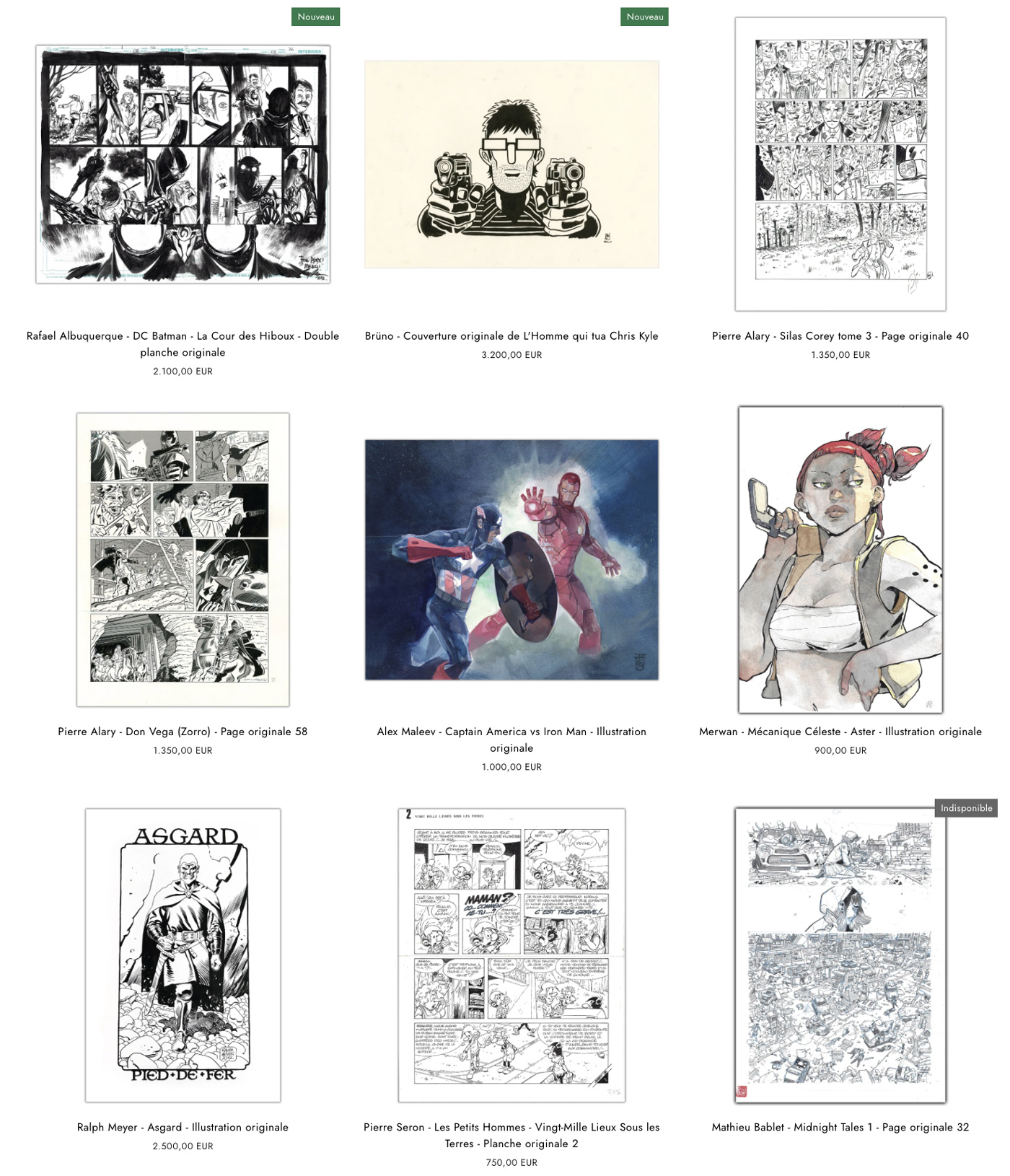 Vente collectionneurs - Achetez de l'Art