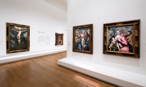 Vue de l'exposition El Greco au Grand Palais