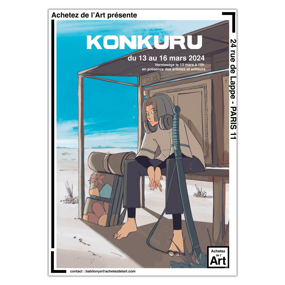 Le manga français à l'honneur avec Konkuru