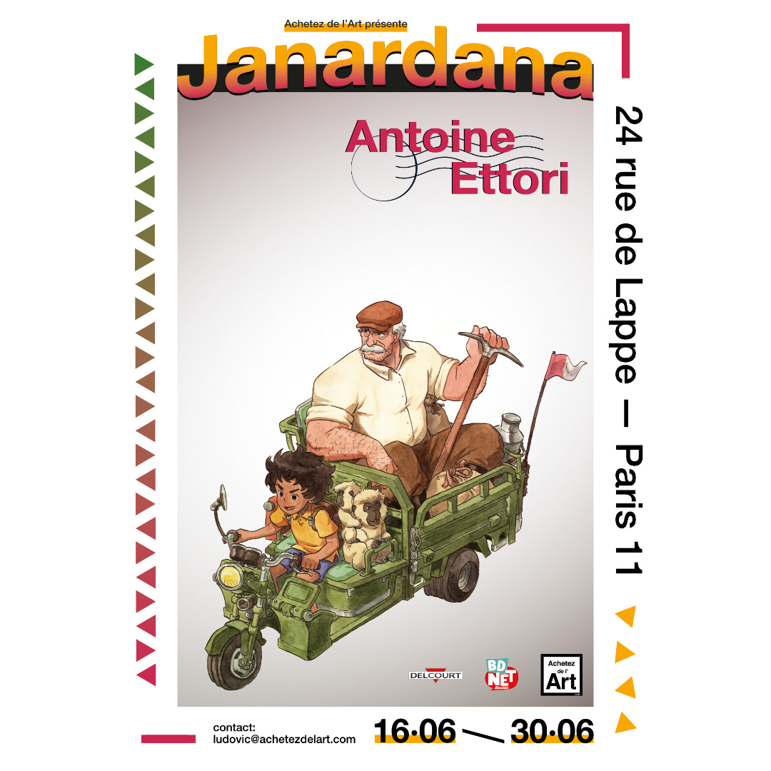Antoine Ettori - Exposition Janardana