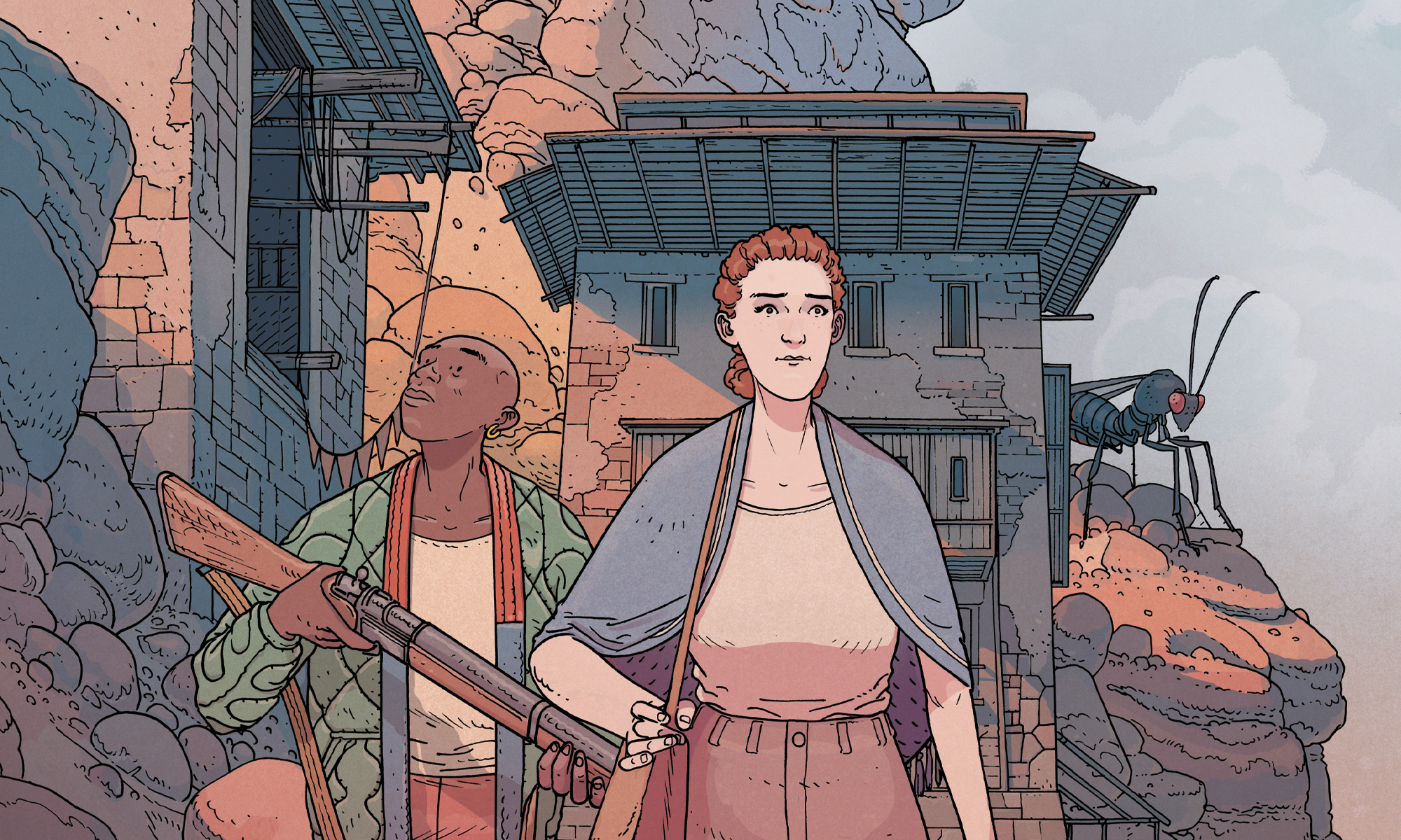 Exposition des planches originales de Buglands de Jared Muralt et Cometa d'Elie Huault