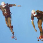 Jean Marie Drouet - Une oeuvre sur le skate