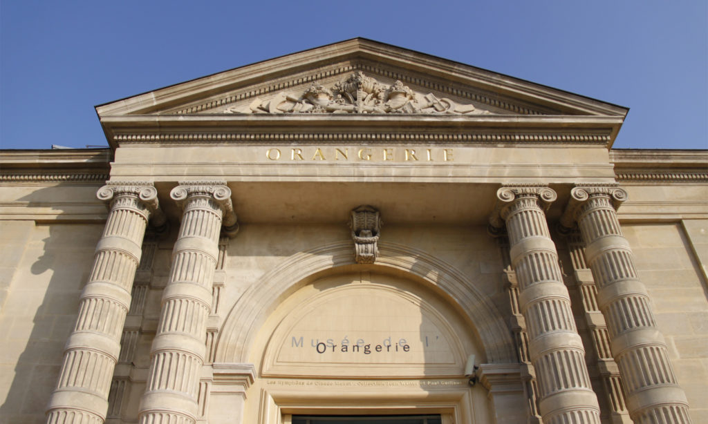 Le musée de l'Orangerie à Paris