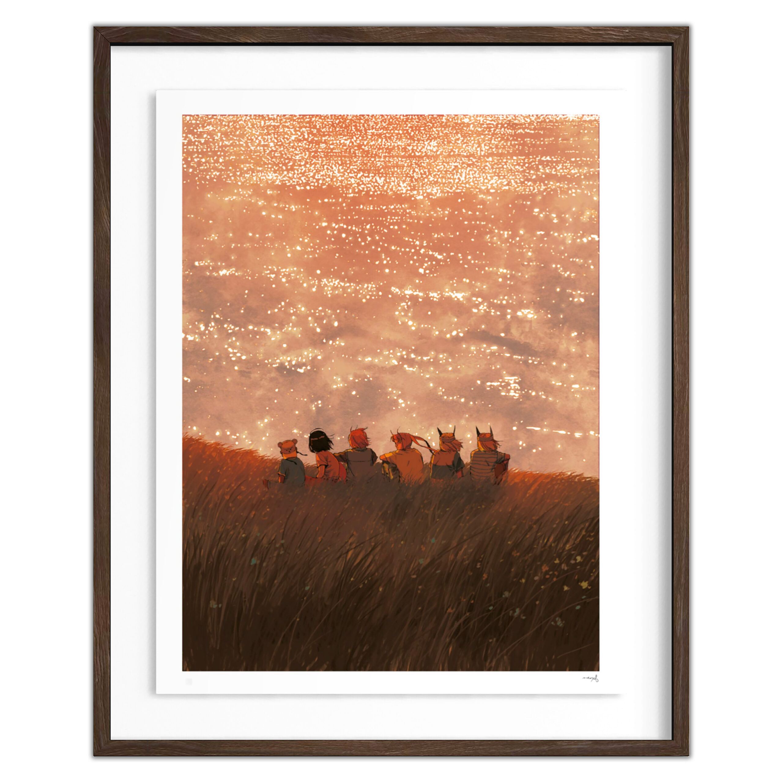 Les Enfants Perdus de Neyef - Poster premium