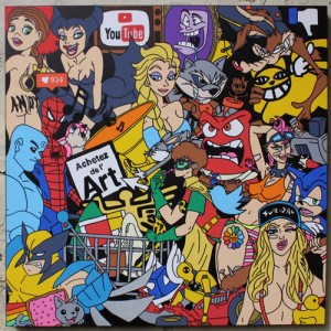 Achetez de l'Art vu par le geek artiste Romain Dorez