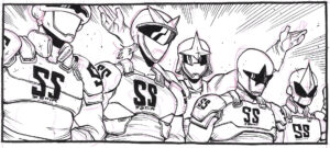 Shin Zero 2 - Planche originale 166 (détail)
