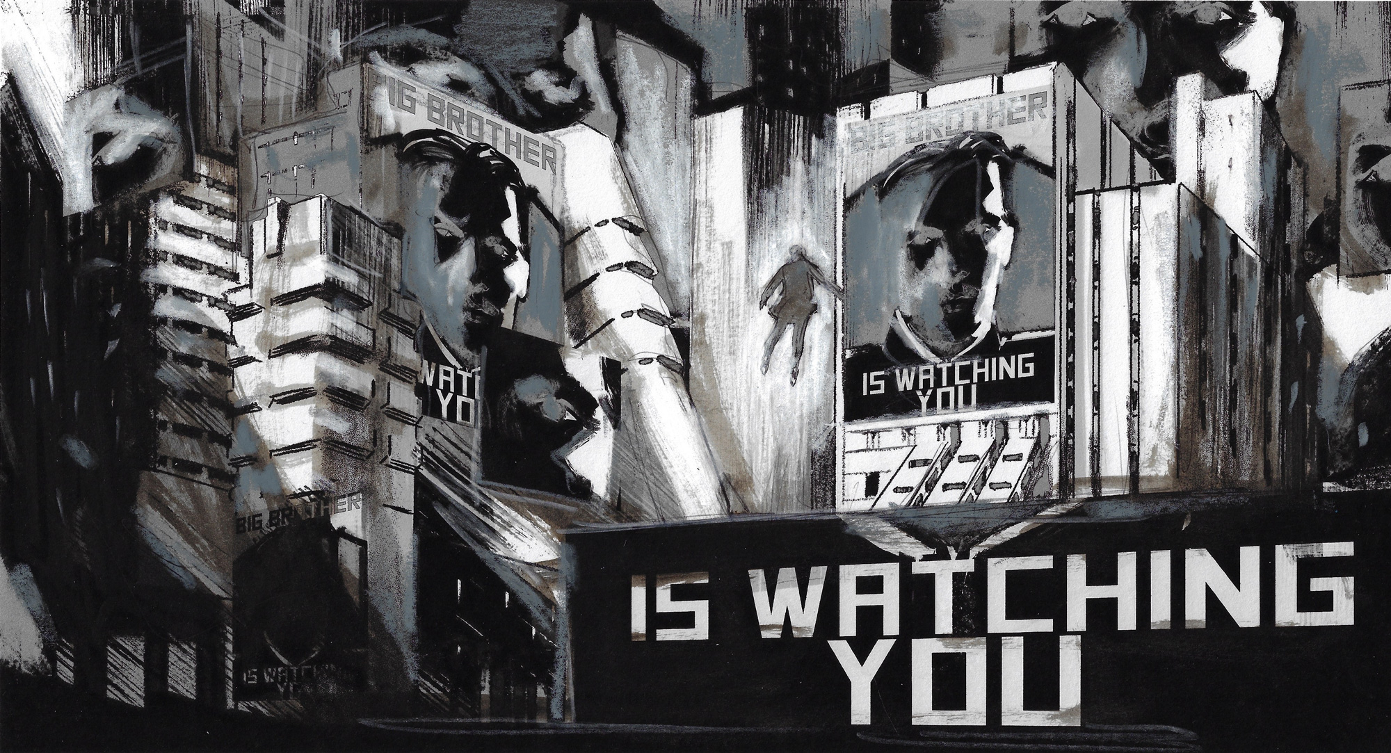 Xavier Coste - 1984 - Big Brother is Watching You